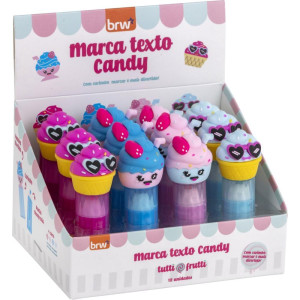Caneta Marca Texto Candy Divertido (s)-125959-93987