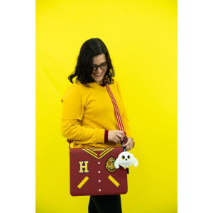 Fichario De Pvc Harry Potter Univ. Fecho Ziper 48f-126415-85262