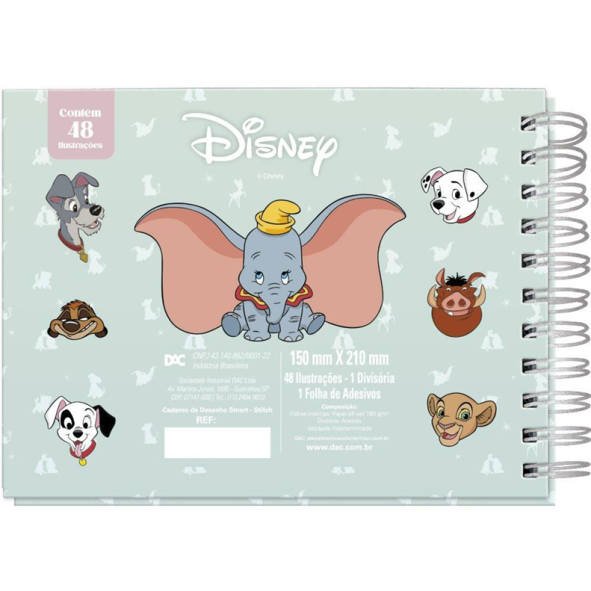 Livro De Colorir Disney.classics 48fls C/adesivos '-126427-31898