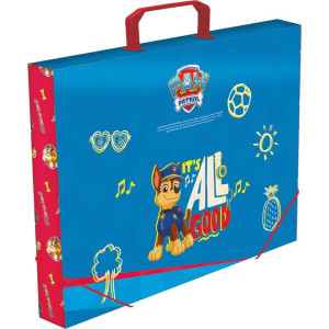 Maleta Plastica Com Alca Decor Patrulha Canina Masc 40mm-126454-25982