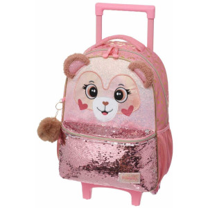 Mochila Infantil Com Rodinha Pack Me Teddy Brar