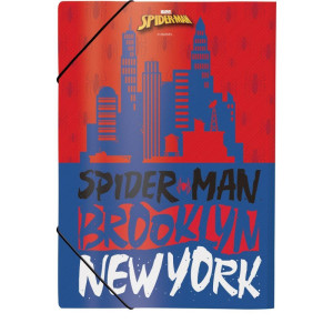 Pasta Aba Elastica Plastica Homem Aranha S/lombo-126434-73156