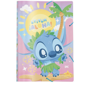 Pasta Aba Elastica Plastica Stitch Kids S/lombo