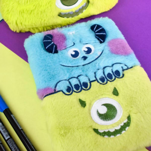 Caderno A5 Monstros S.a C/pelucia 80f-126476-32298