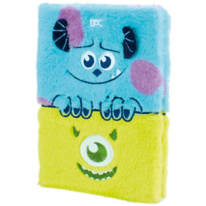 Caderno A5 Monstros S.a C/pelucia 80f-126476-87829