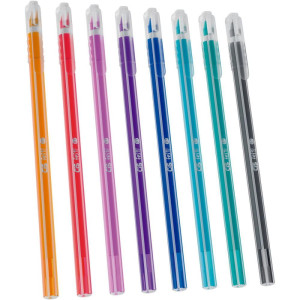 Caneta Esferografica Cis Fest 8 Cores Sortidas