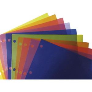 Divisoria Fichario Plastica 10 Projecoes Pp-126478-63378