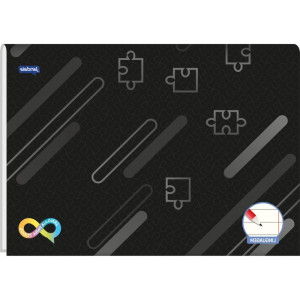 Caderno Brochurao Capa Dura Neuro Topo Linguagem 60fls