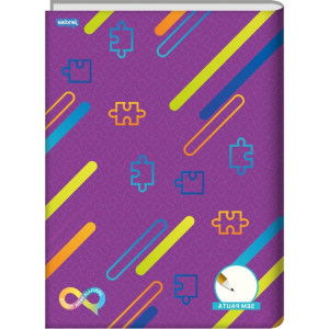 Caderno Brochurao Sem Pauta Neuro Univ Cd S/pauta C/margem 60fls