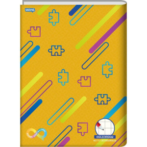 Caderno Quadriculado Univers. Neuro Cd 10x10mm 60fls