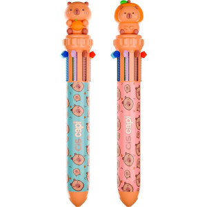 Caneta Esferografica Cis Capi 10x1 10cores 2modelos-123959-22164