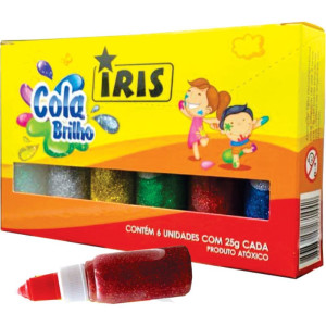 Cola Com Glitter Iris 6 Cores-123870-90675