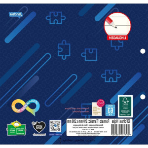 Folha 2 Furos Neuro Linguagem Flex Uniflex 50fls