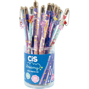 Lapis Preto Redondo Decorado Cis Dreamy C/pingente 4 Mod (s)-123973-31230