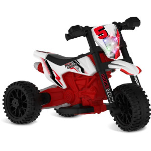 Moto Eletrica Moto Cross Vermelha 6v-125325-13478