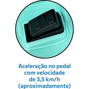 Moto Eletrica Scooter Turquesa 6v-115273-77058