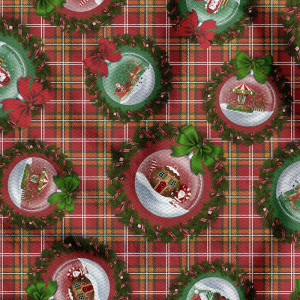 Tnt Estampado 1,40m 40g Natal Guirlanda-126048-77754