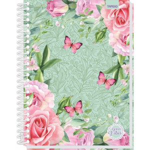 Caderno 10x1 Capa Dura Green Vibes 160fls-125550-58210