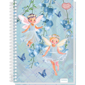 Caderno 10x1 Capa Dura Sweet Dreams 160fls Papel Carta-125554-89054