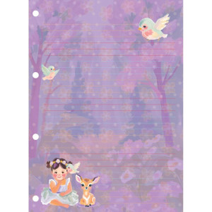 Bloco Papel De Carta Sweet Dreams 75g 200x275mm-125570-47228
