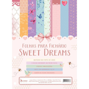 Bloco Papel De Carta Sweet Dreams 75g 200x275mm-125570-54353