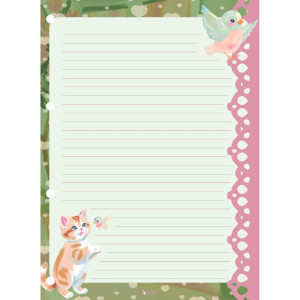 Bloco Papel De Carta Sweet Dreams 75g 200x275mm-125570-99564