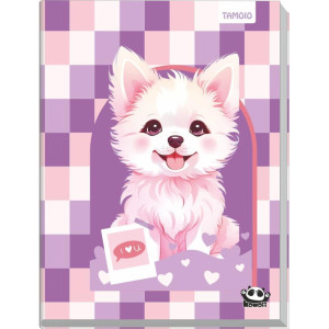 Caderno Brochura 1/4 Capa Dura Kawaii 96 Folhas-125568-56189
