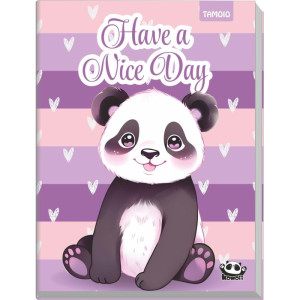 Caderno Brochura 1/4 Capa Dura Kawaii 96 Folhas-125568-65051