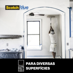 Fita Crepe Blue Tape 2090 48mmx50m-117767-90824