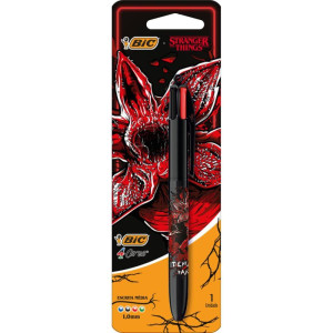 Caneta Esferografica 4 Cores Str. Things Demogorgon