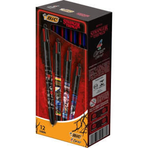 Caneta Esferografica 4 Cores Str. Things Temp 1a4 S