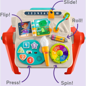Fisher-price Aprender Brincar Mesa De Atividades 4em1-121352-22314