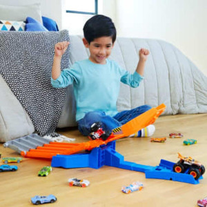 Hot Wheels Monster Trucks Corrida De Destruicao-127005-24698