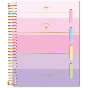 Caderno 01x1 Cp.dura Colegial Daydream C/divisoria (s)