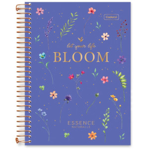Caderno 01x1 Cp.dura Colegial Essence Naturalle 80fls