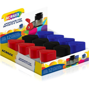 Apontador Com Deposito Fume Tampa Retangular-126521-20044