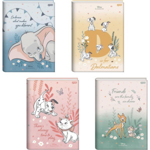 Caderno Brochurao Capa Dura Disney Classicos 80fls