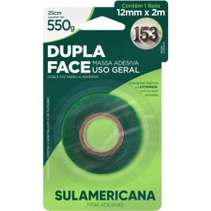 Fita Dupla Face Massa Acrilica 12mmx2m-126063-69301