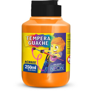 Tinta Guache 250ml Laranja Neon-126515-22470