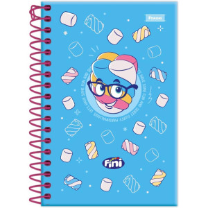 Caderno Brochura 1/4 Capa Dura Fini 80f-126525-37395