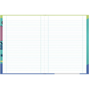 Caderno Brochura 1/4 Capa Dura Stitch 80f-126528-73309