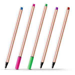 Caneta Esferografica Expositor Microline C/310unds