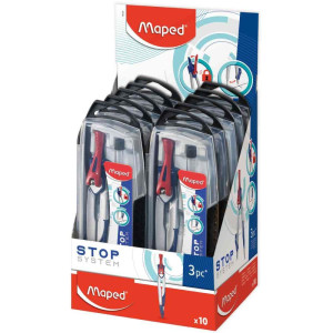 Compasso Stop System C/estojo 3pecas-126781-40487