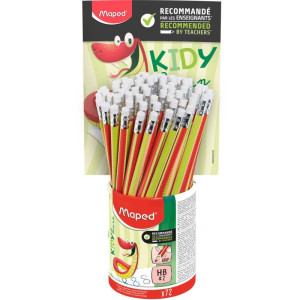 Lapis Preto Triangular Kidy Learn Grip Hb C/borracha-126787-88130