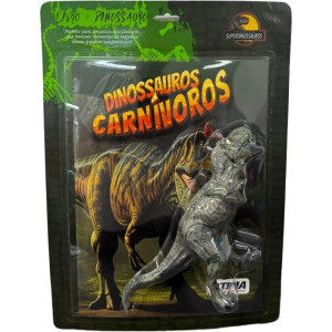 Livro Brinquedo Ilustrado Dinossauro Carnivoro