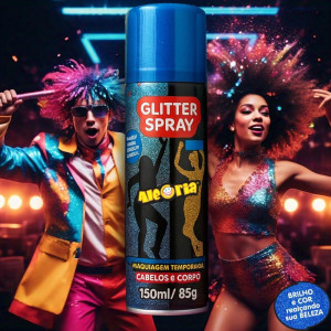 Pinta Cabelo 150ml Glitter P/cab E Corpo Az-126568-38818