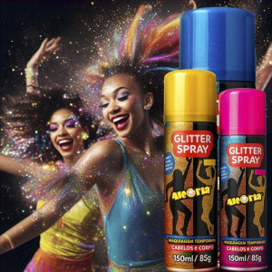 Pinta Cabelo 150ml Glitter P/cab E Corpo Ou-126571-50628