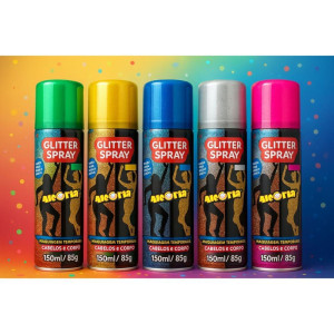 Pinta Cabelo 150ml Glitter P/cab E Corpo Ou-126571-89815