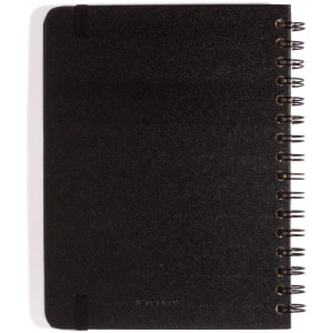 Agenda Permanente Wire-o Classica Semanal Preto A5-126860-56691