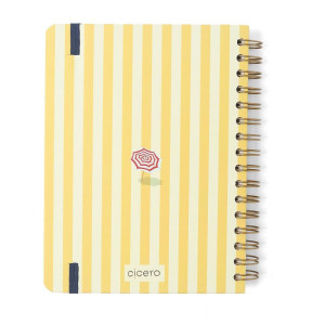 Agenda Permanente Wire-o Praia Semanal Sol A5-126863-37633